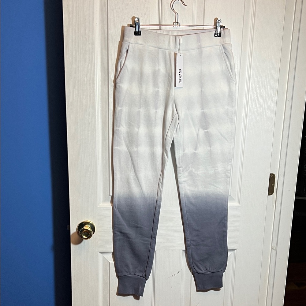 Revolve 525 America Storm Cloud Tie Dye Ombre Joggers - Picture 2 of 4